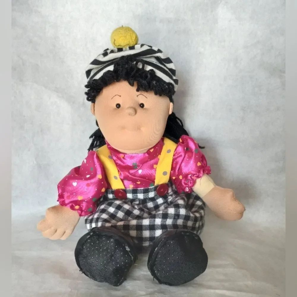 Sweetie Pie Kids ALICIA 14" Plush Stuffed Girl Doll w/Outfit and Shoes.